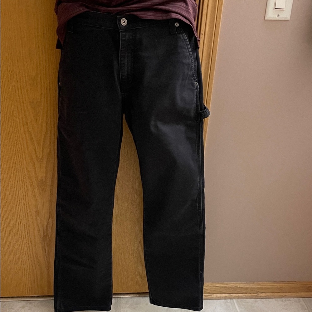 Dickies Men's Relaxed Black Jeans